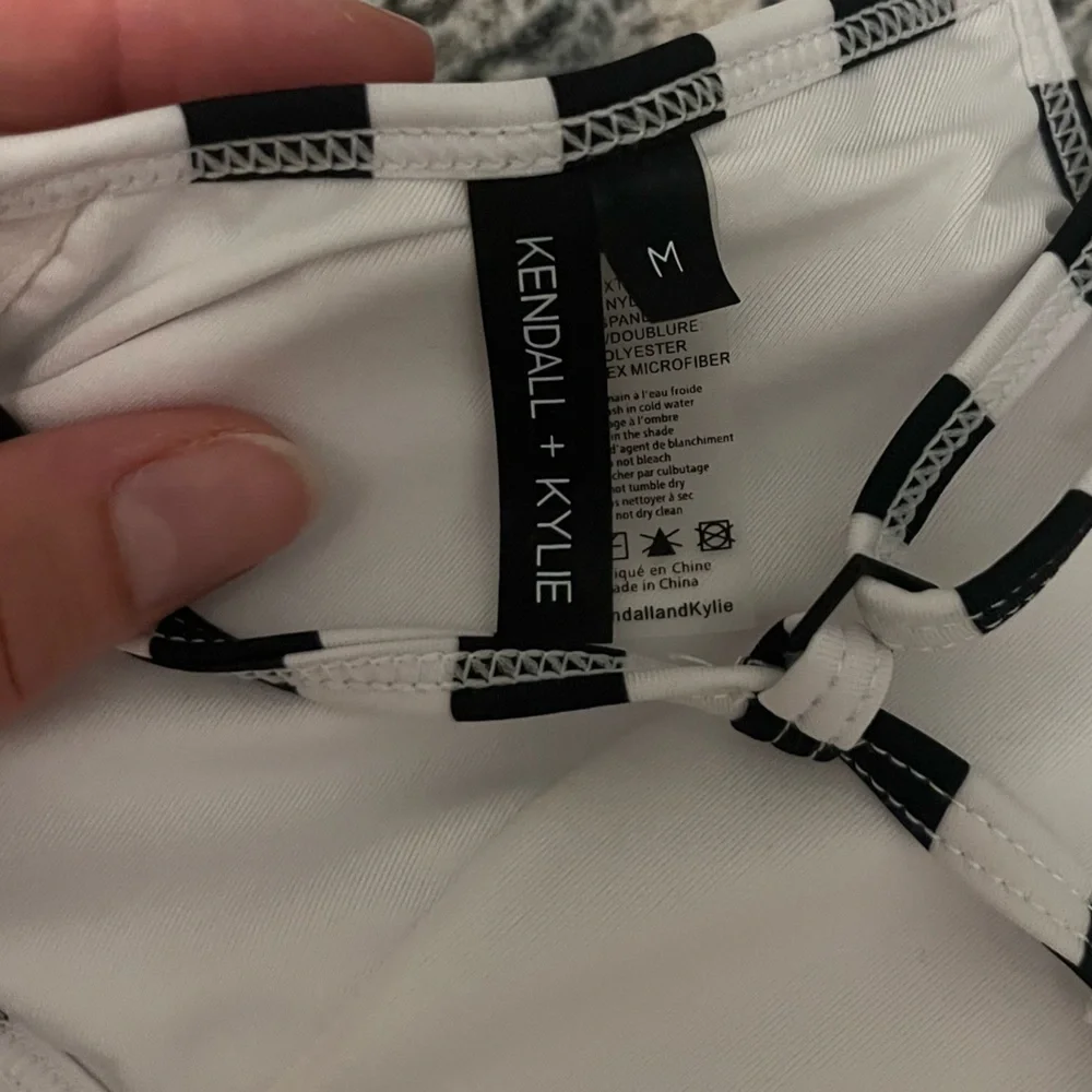 Kendall & Kylie Striped Referee Bikini - Picture 10 of 12